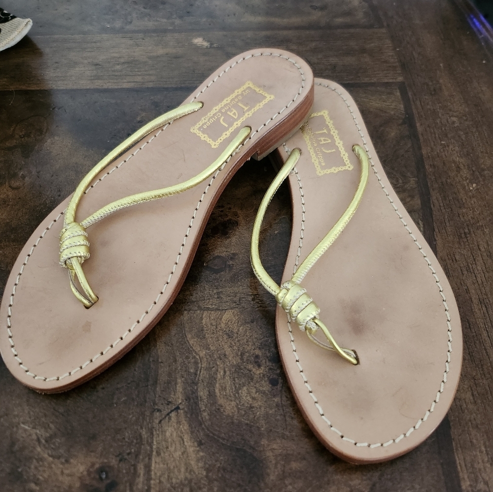 Taj by Sabrina Crippa flip flops size 37